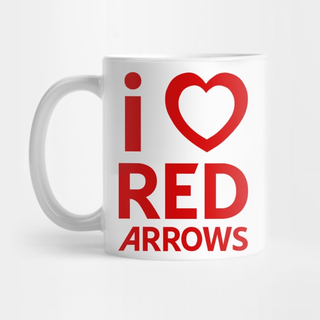 I Love (Heart) Red Arrows by SteveHClark